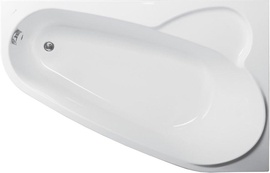 Акриловая ванна Vagnerplast Selena 160 R ультра белый| 160x105x43