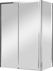 Душевой уголок 1200х900хh1950мм, прямоуг., правый/левый, (стекло прозрачное 8мм Easy Clean, фурн.цв.хром), Lugano ZZ